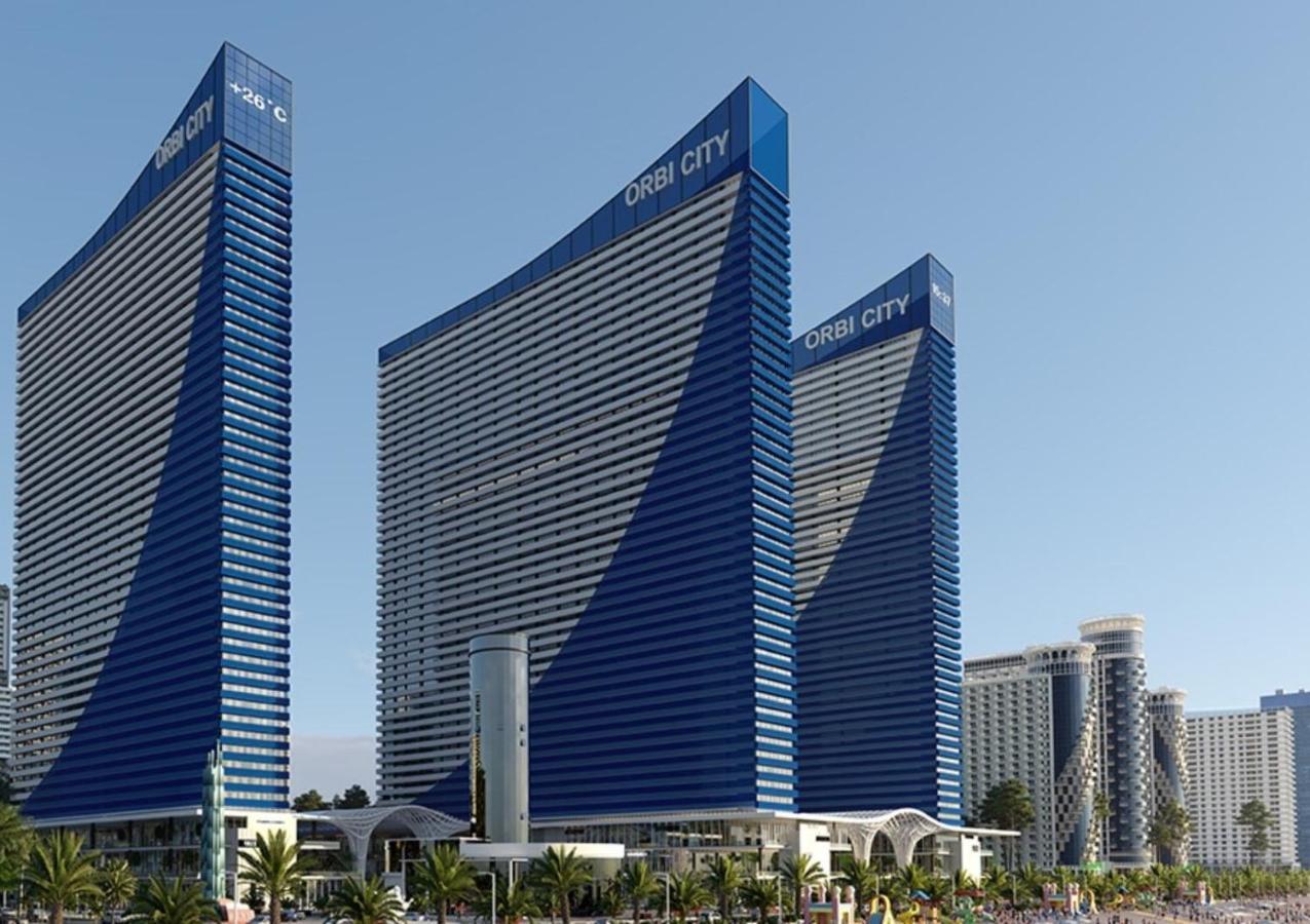 Panoramic Sea And City View Aparthotel In Orbi City Batumi Exterior photo